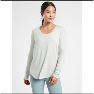NWT Athleta Cloudlight Rib Stratus Top